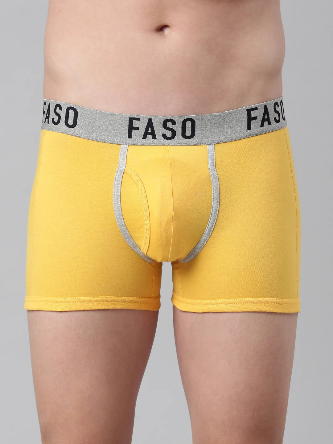 FASO Men's Premium Outer Elastic Trunk