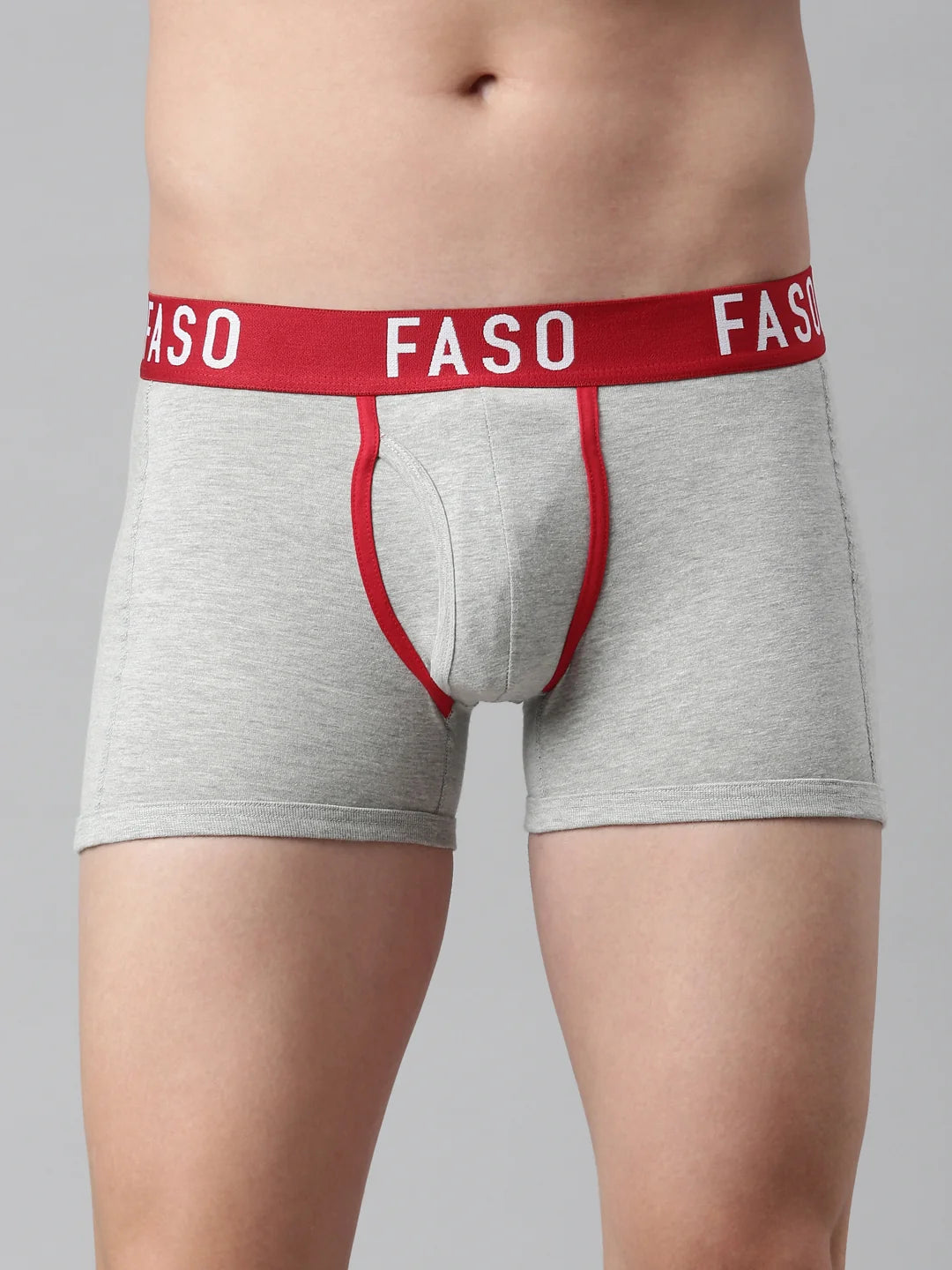 FASO Men's Premium Outer Elastic Trunk