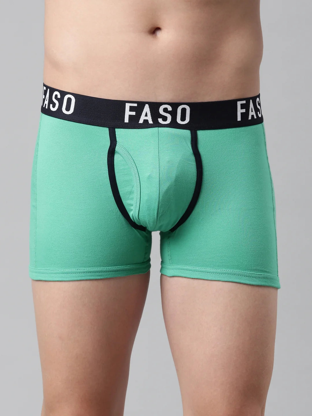 FASO Men's Premium Outer Elastic Trunk