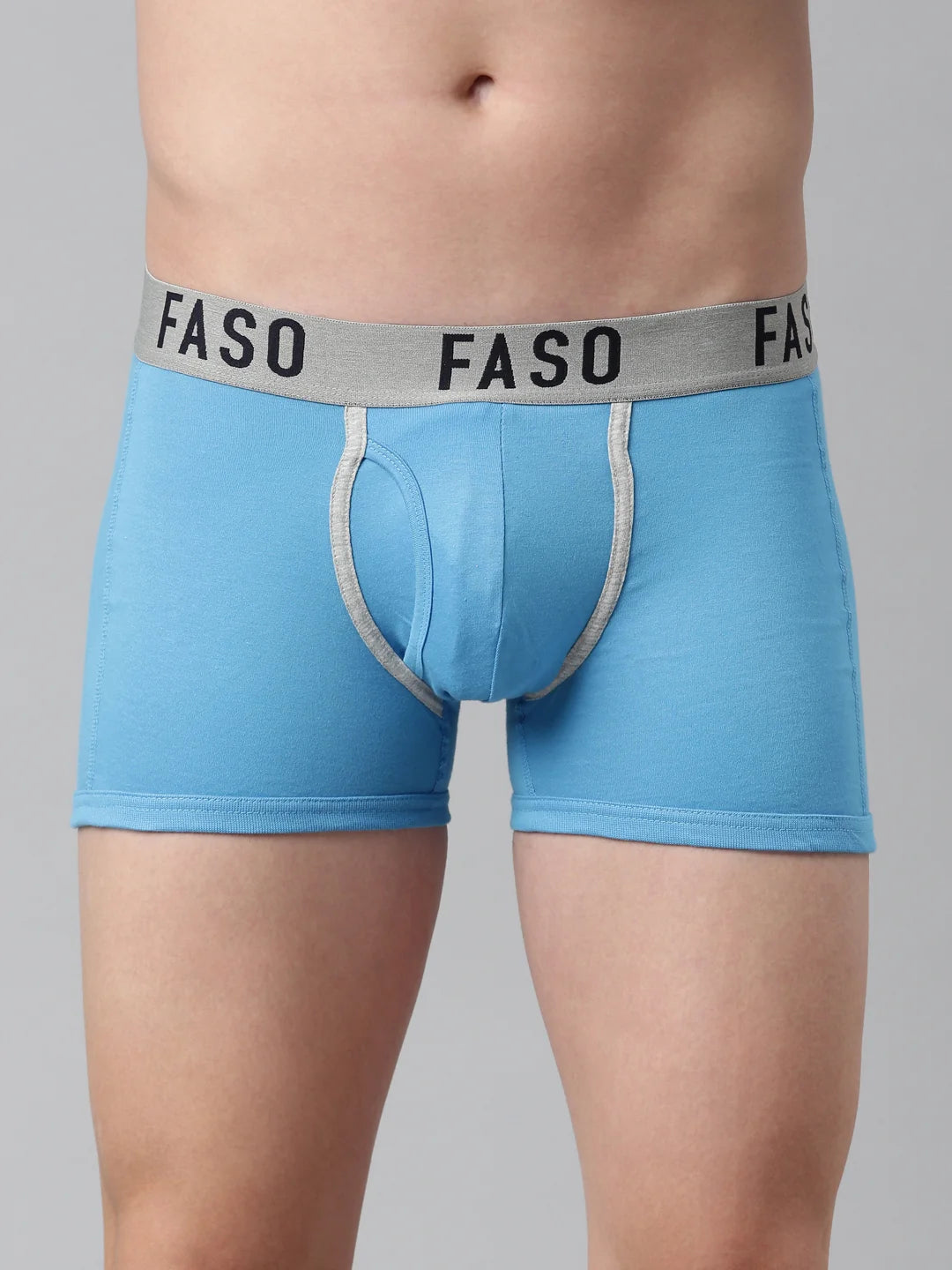 FASO Men's Premium Outer Elastic Trunk