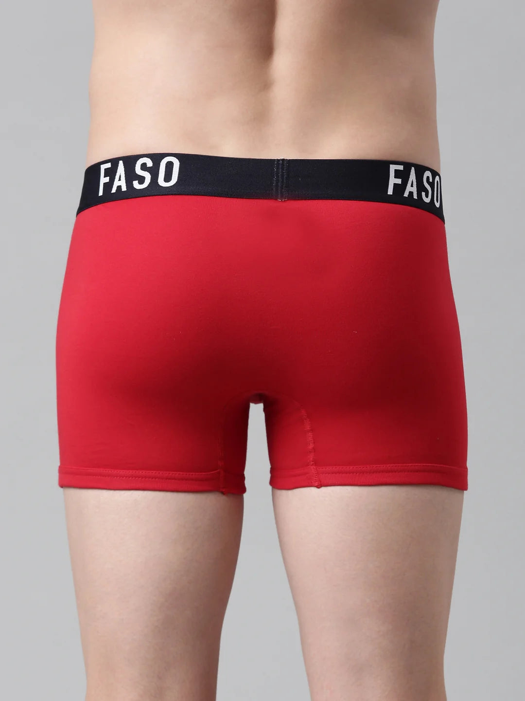 FASO Men's Premium Outer Elastic Trunk