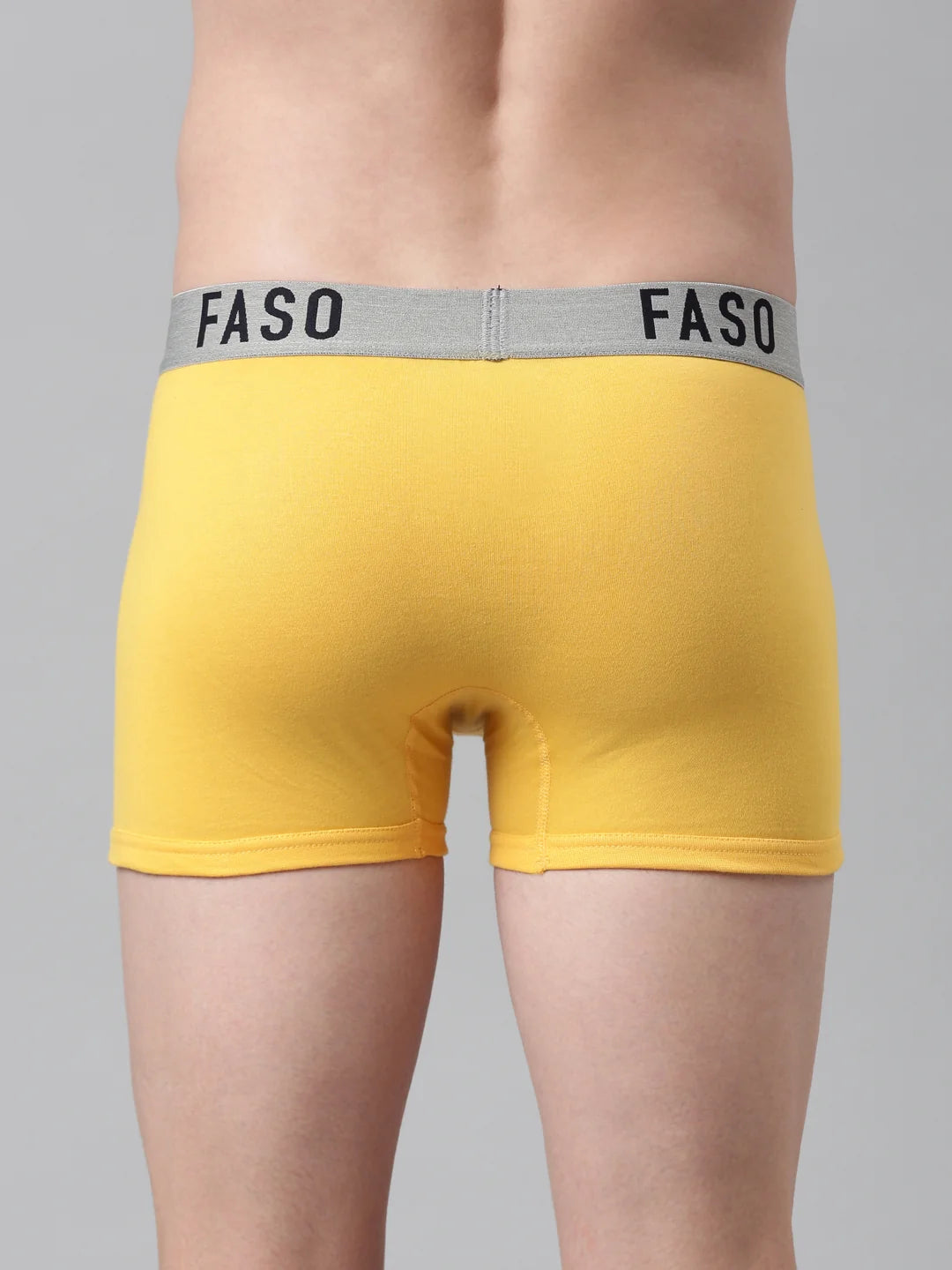 FASO Men's Premium Outer Elastic Trunk