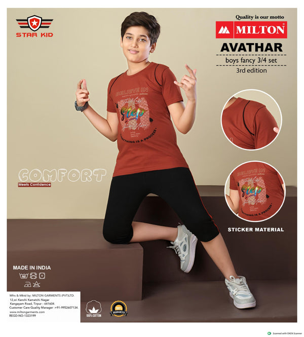 AVATHAR (Boyz fancy 3/4 set)