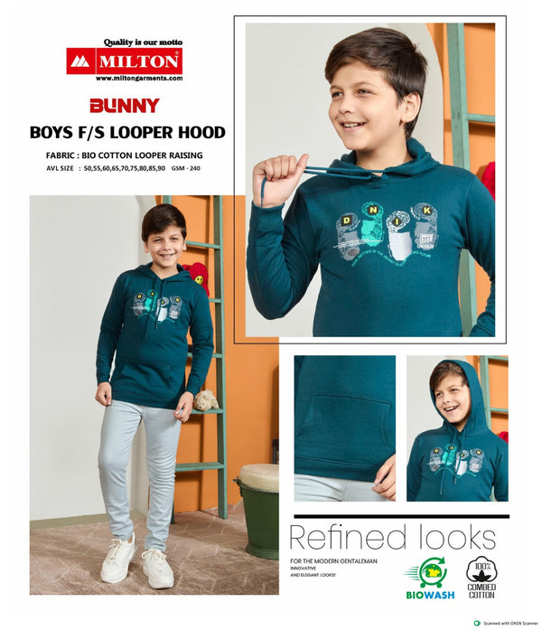 BUNNY (Boys f/s looper hood )
