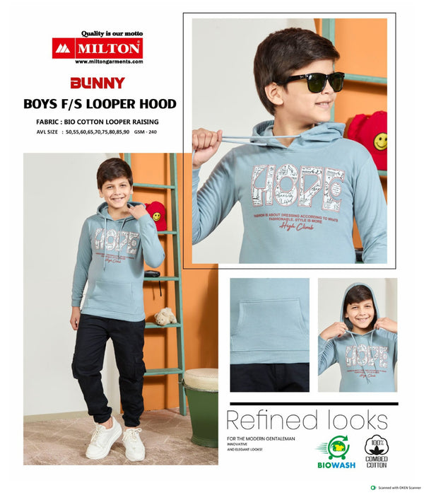 BUNNY (Boys f/s looper hood )