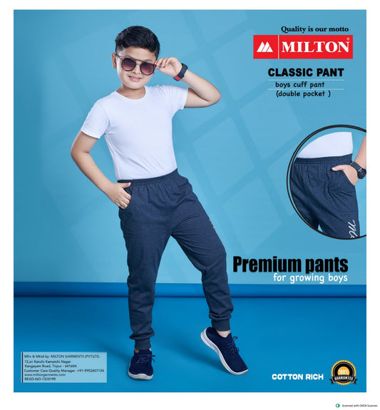 CLASSIC PANT ( Boys cuff pant)