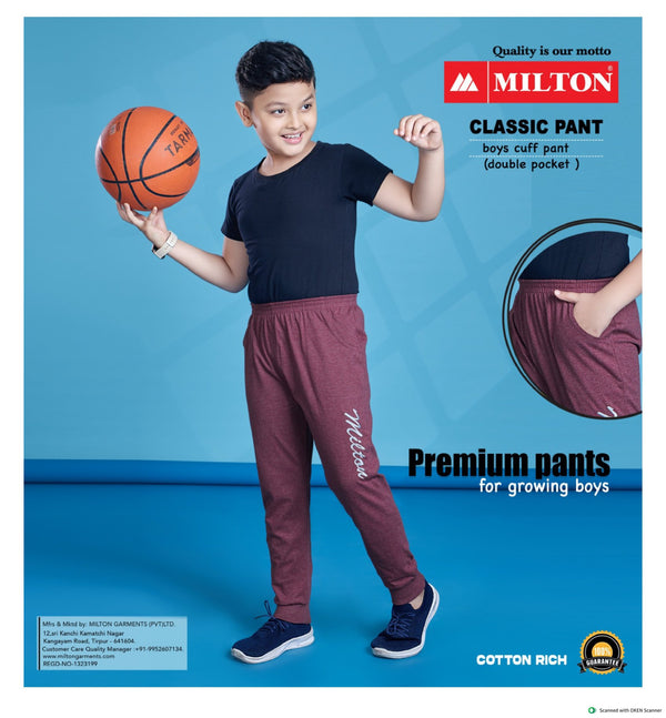 CLASSIC PANT ( Boys cuff pant)
