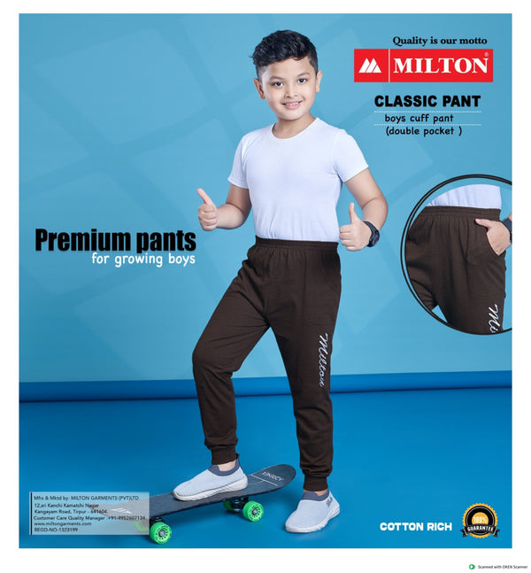 CLASSIC PANT ( Boys cuff pant)