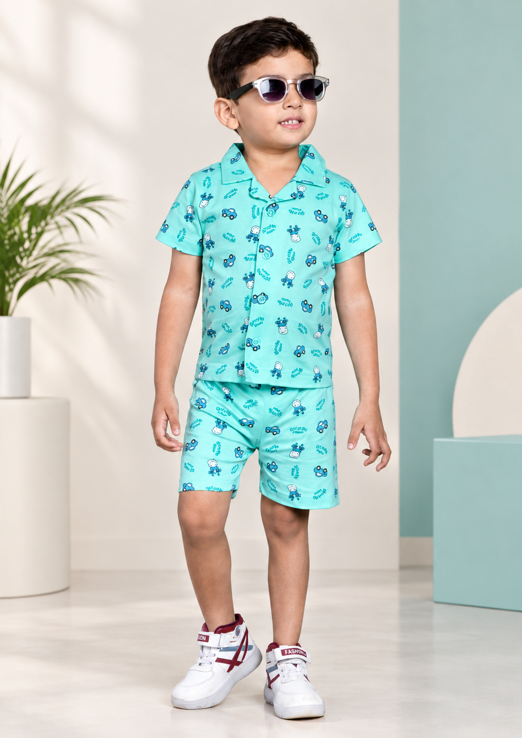 Little Champ collar  Printed Set