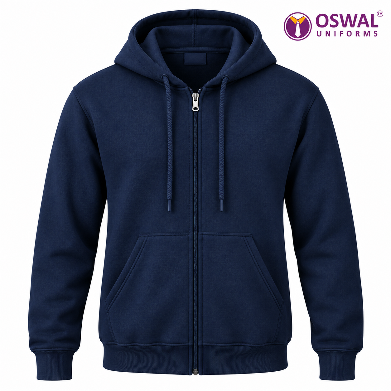 OSWAL UNIFORMS -BLUE School Uniform Hoodie