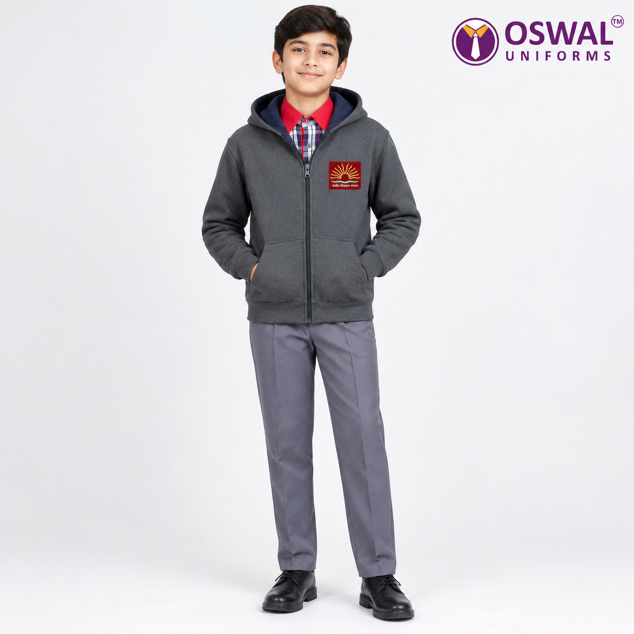 OSWAL UNIFORMS - KENDRIYA VIDYALAYA  School Uniform Hoodie