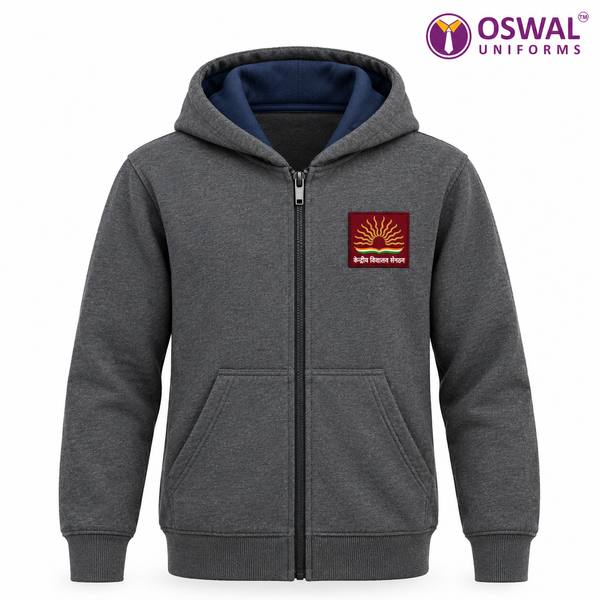OSWAL UNIFORMS - KENDRIYA VIDYALAYA  School Uniform Hoodie