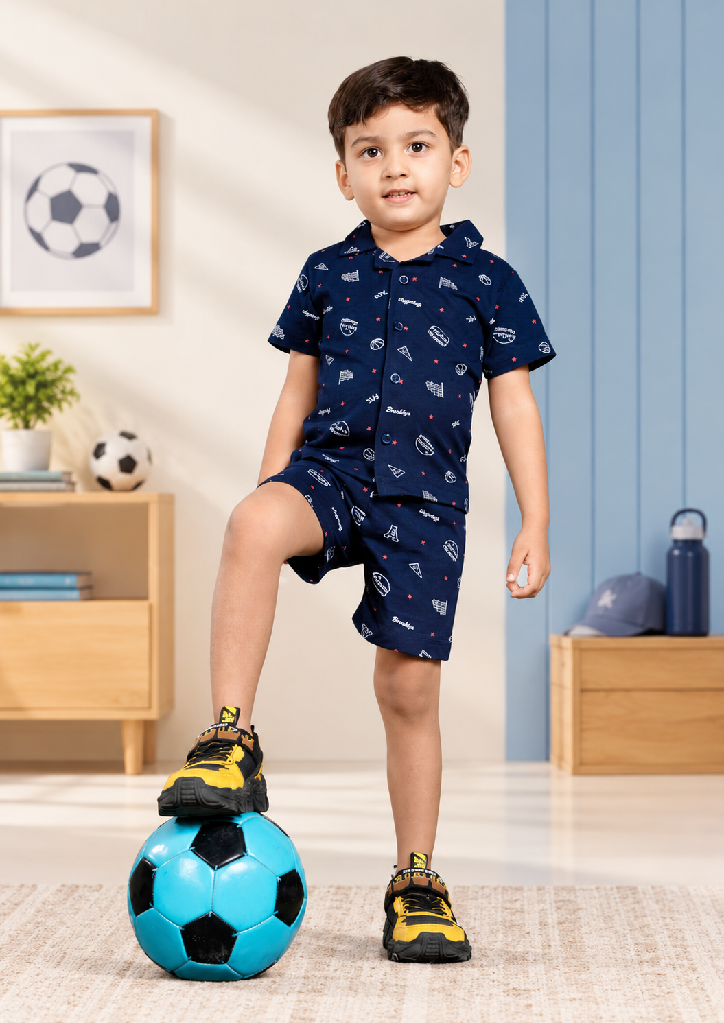 Little Champ collar  Printed Set