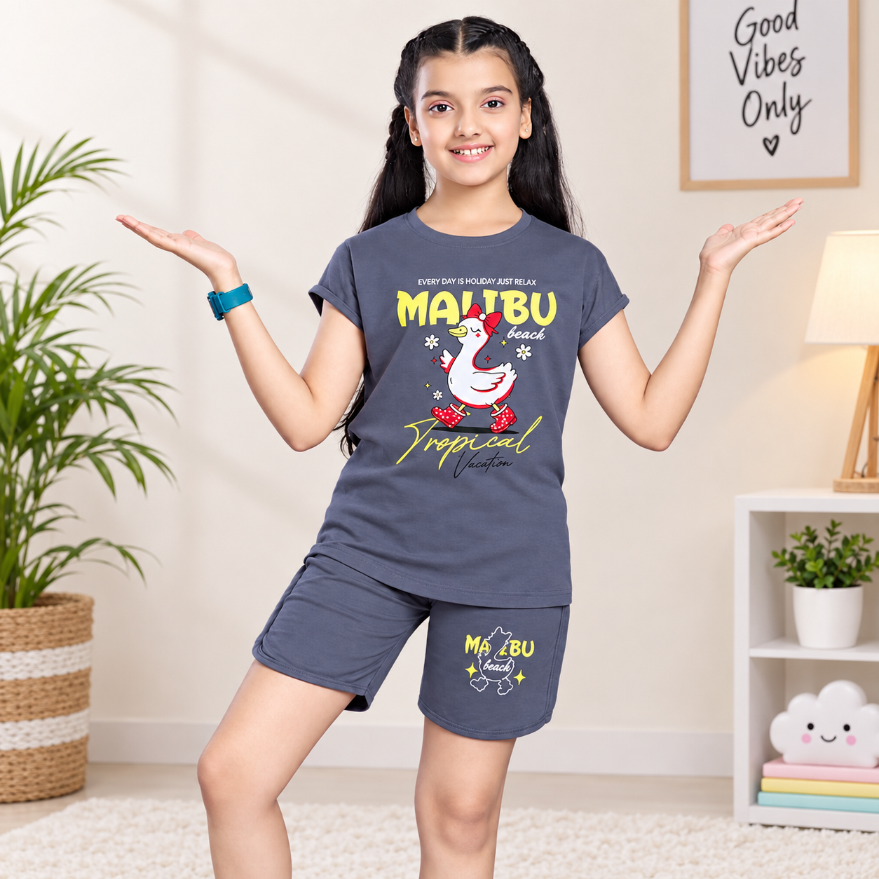 GIRL TENCEL CO-ORD SET