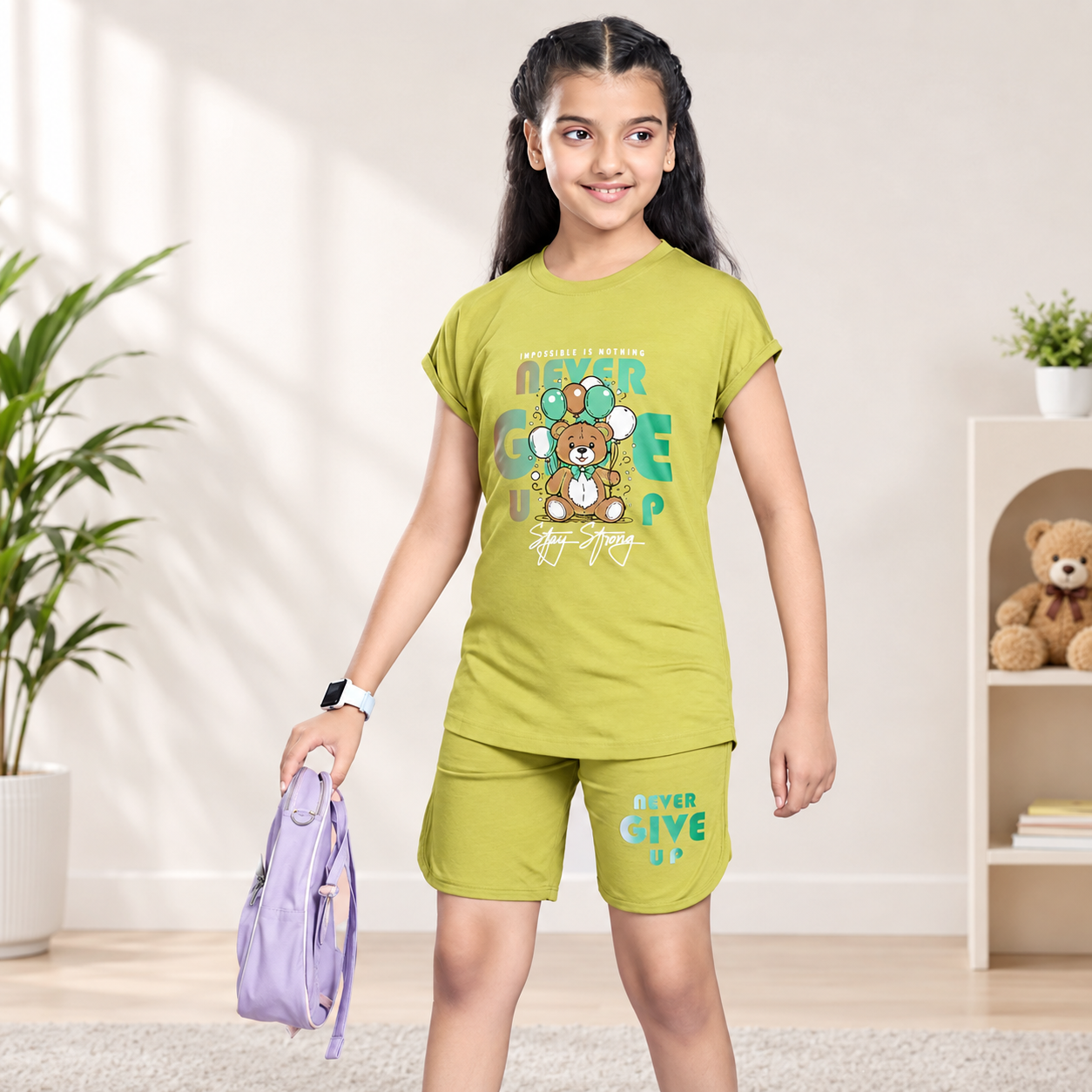 GIRL TENCEL CO-ORD SET