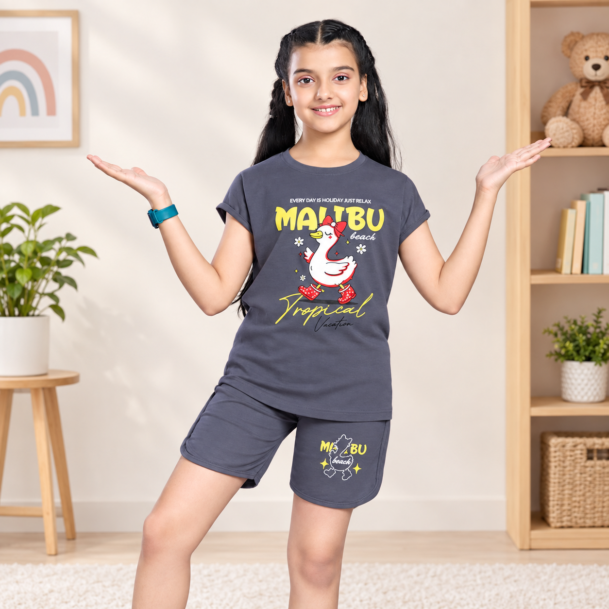 GIRL TENCEL CO-ORD SET