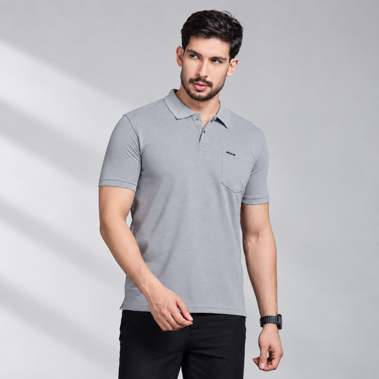 Milton Men's Tencel Polo T-Shirt DARK NAVY