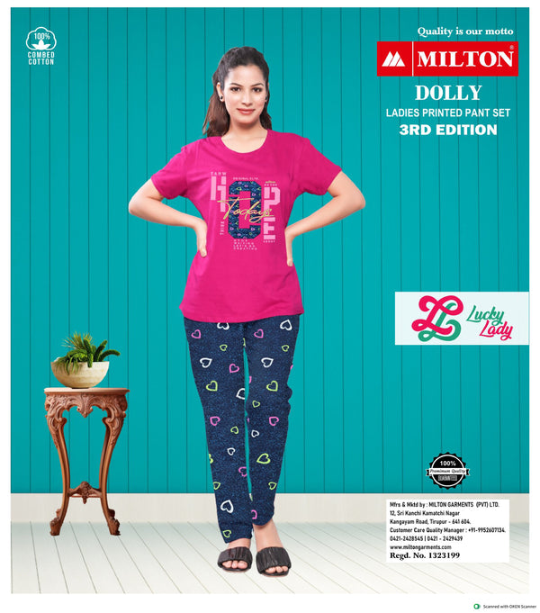 DOLLY (Ladies printed pant set)