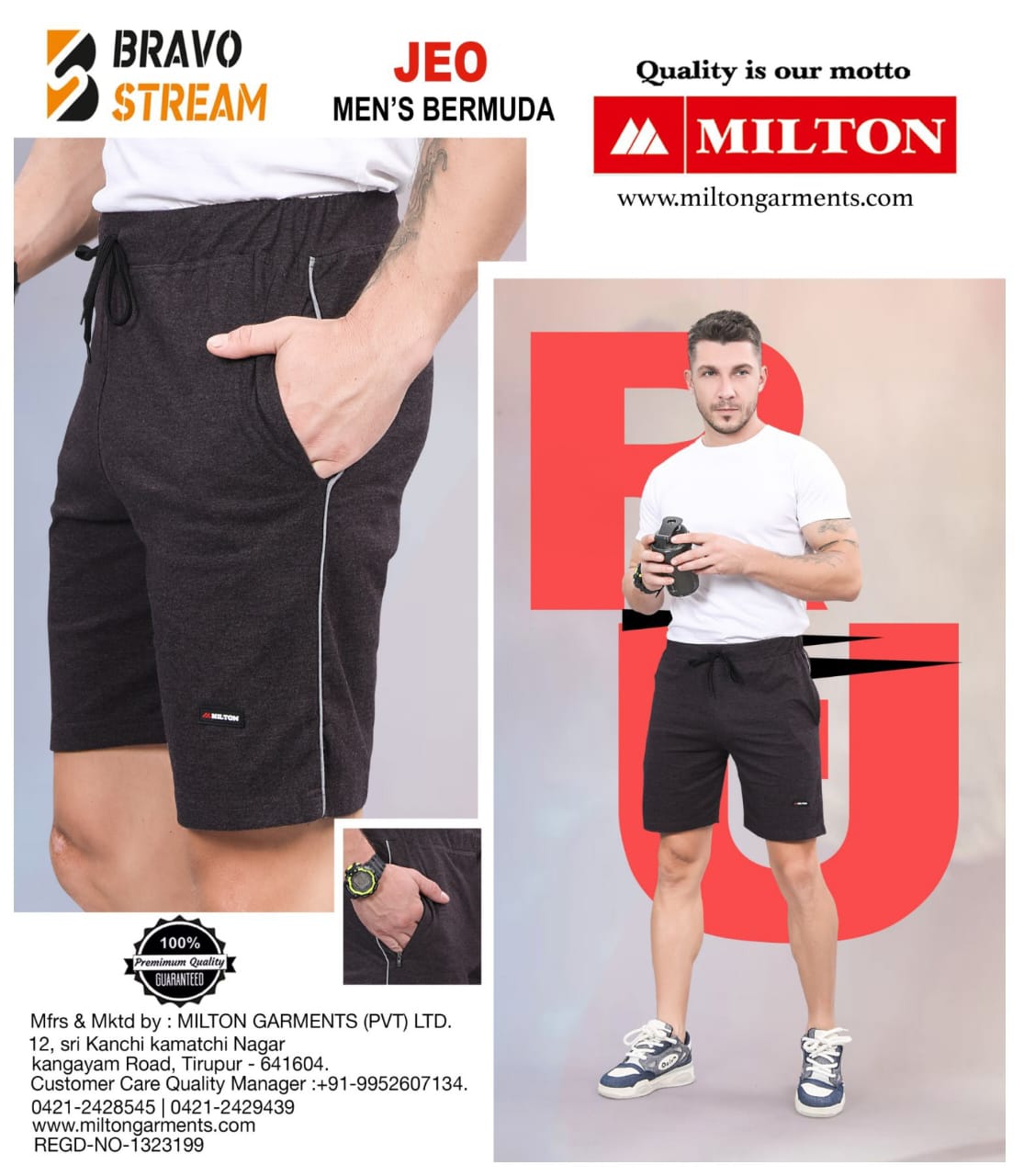 Jeo (Men's Bermuda)