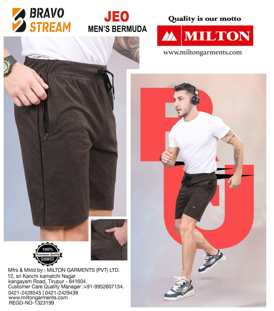 Jeo (Men's Bermuda)