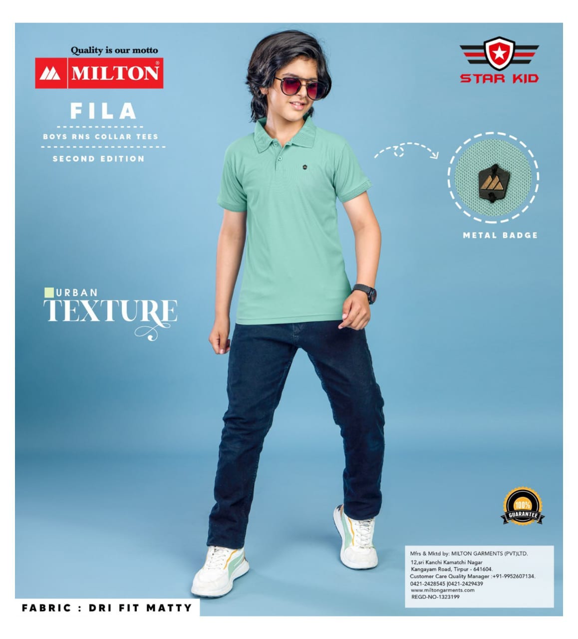 Fila (Boys RNS Collar Tees)