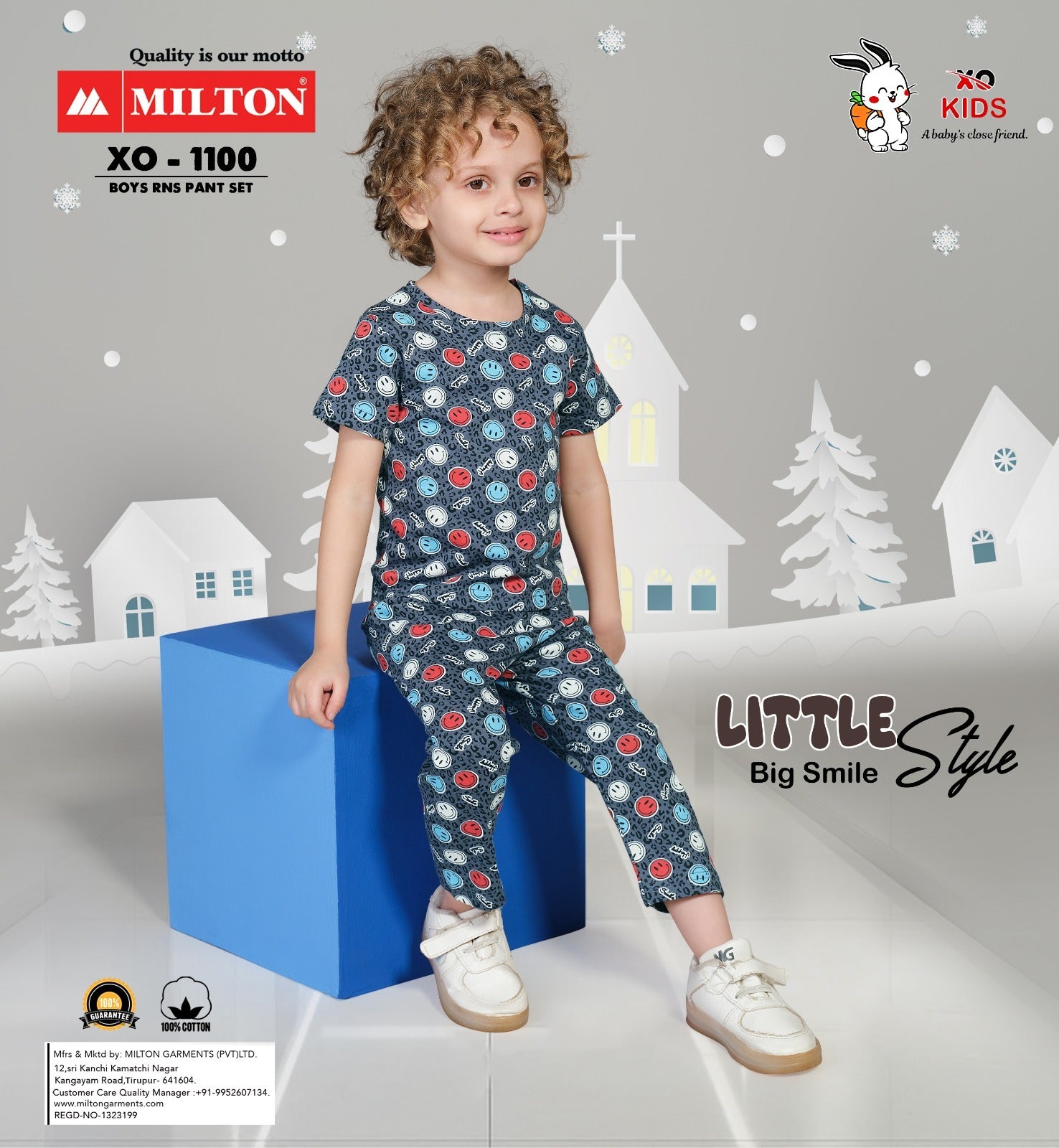 XO - 1100 (Boys RNS Pant set)