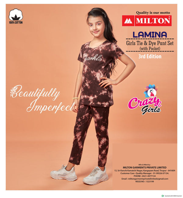 Lamina (Girls Tie & Dye Pant Set)