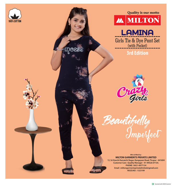 Lamina (Girls Tie & Dye Pant Set)