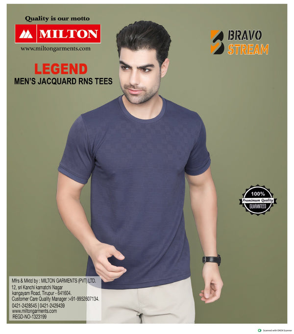 LEGEND(JACQUARD FABRIC T-SHIRT)
