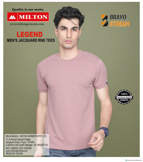 LEGEND(JACQUARD FABRIC T-SHIRT)