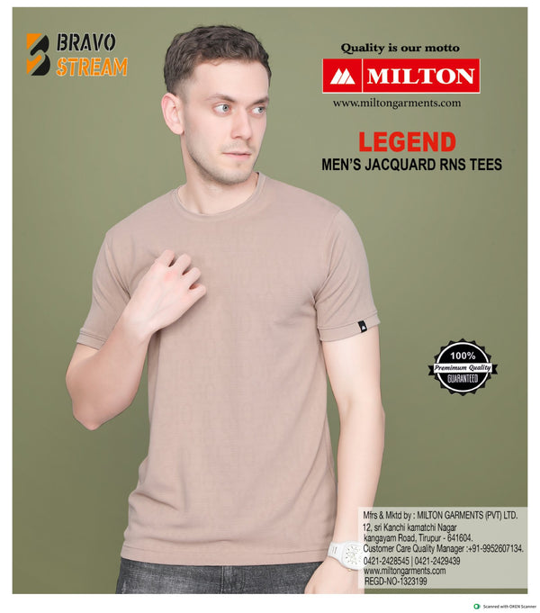 LEGEND(JACQUARD FABRIC T-SHIRT)