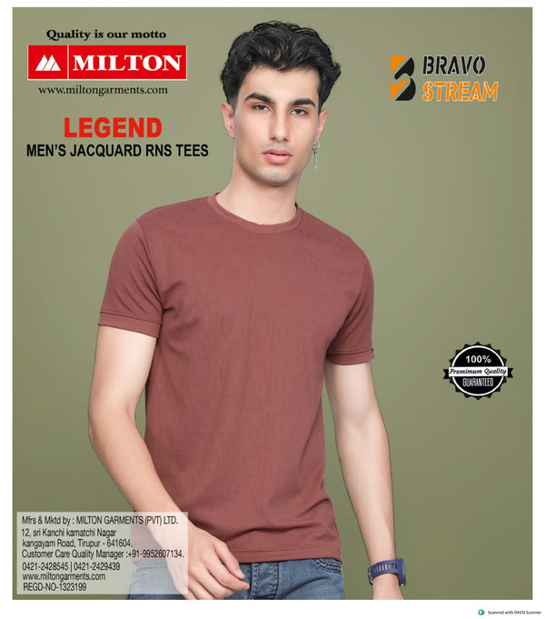 LEGEND(JACQUARD FABRIC T-SHIRT)
