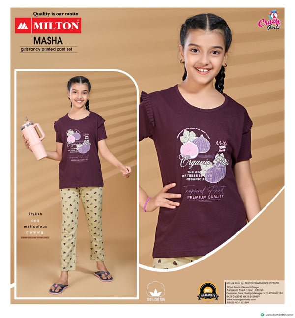 Masha (Girls Fancy Printed Set)