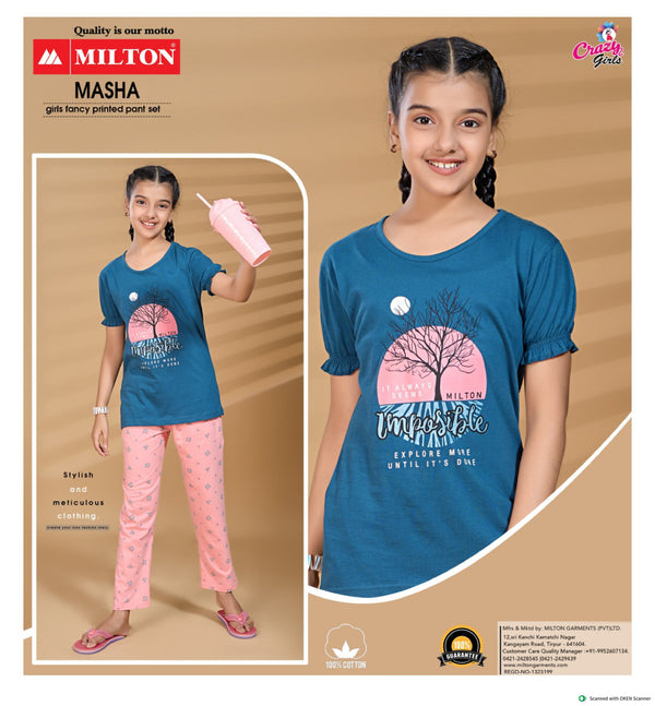 Masha (Girls Fancy Printed Set)