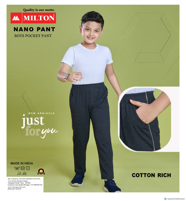 NANO PANT (Boys pocket pant)