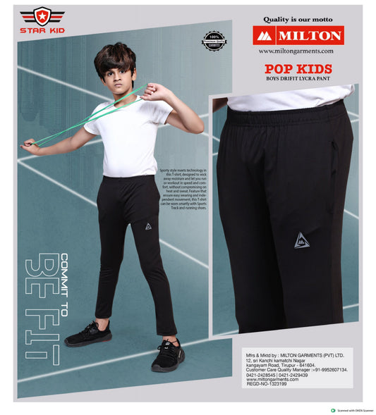 POP KIDS (Boys drifit lycra pant )
