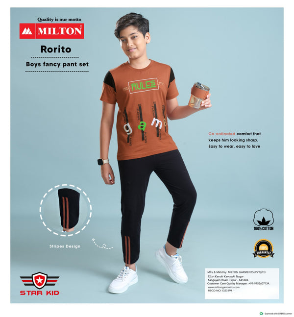 RORITO (Boys fancy pant set)