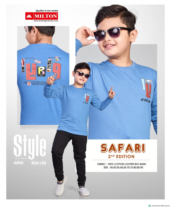 SAFARI (Boys  f/s  sweat shirt)