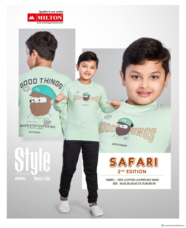 SAFARI (Boys  f/s  sweat shirt)