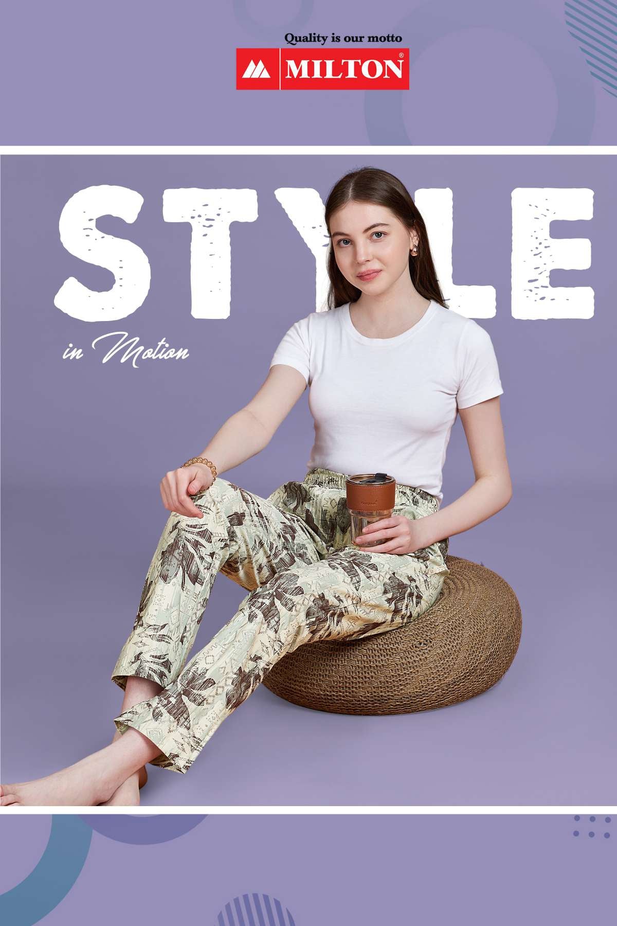 WOMEN'S PRINTED CASUAL PYJAMA
