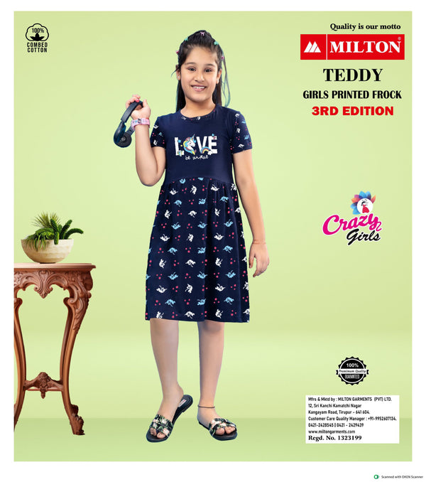 Girls Printed Frock