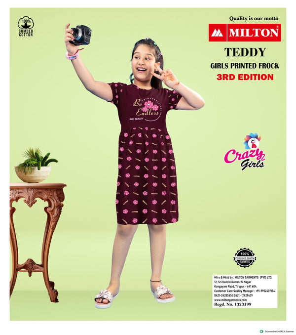 Girls Printed Frock