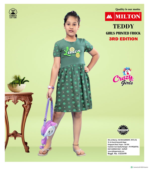 Girls Printed Frock