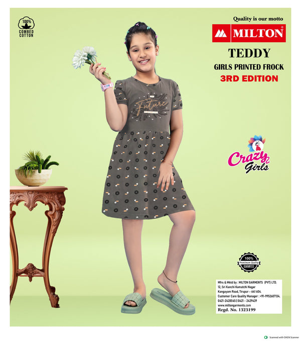 Girls Printed Frock