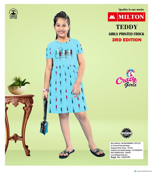Girls Printed Frock