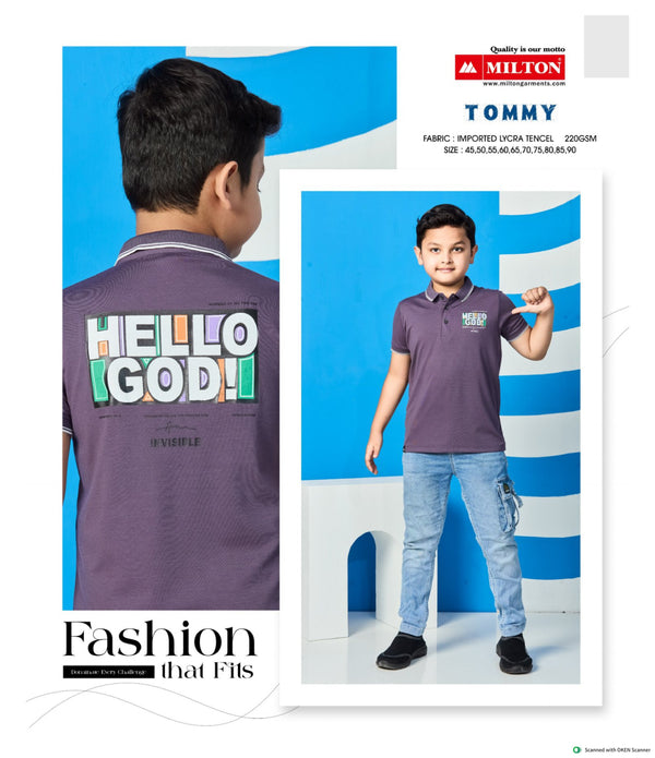 Tommy  (Boys Tancel Lycra Collar Tees)
