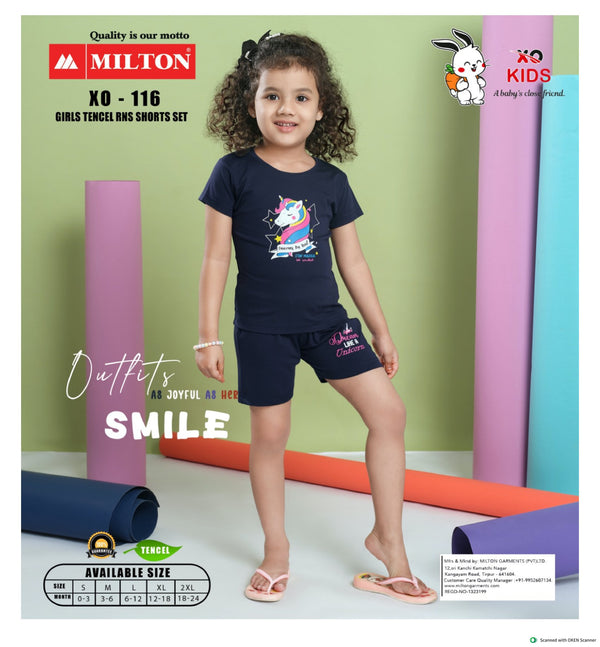 Girls Tencel RNS Shorts Set