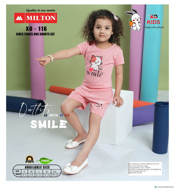 Girls Tencel RNS Shorts Set