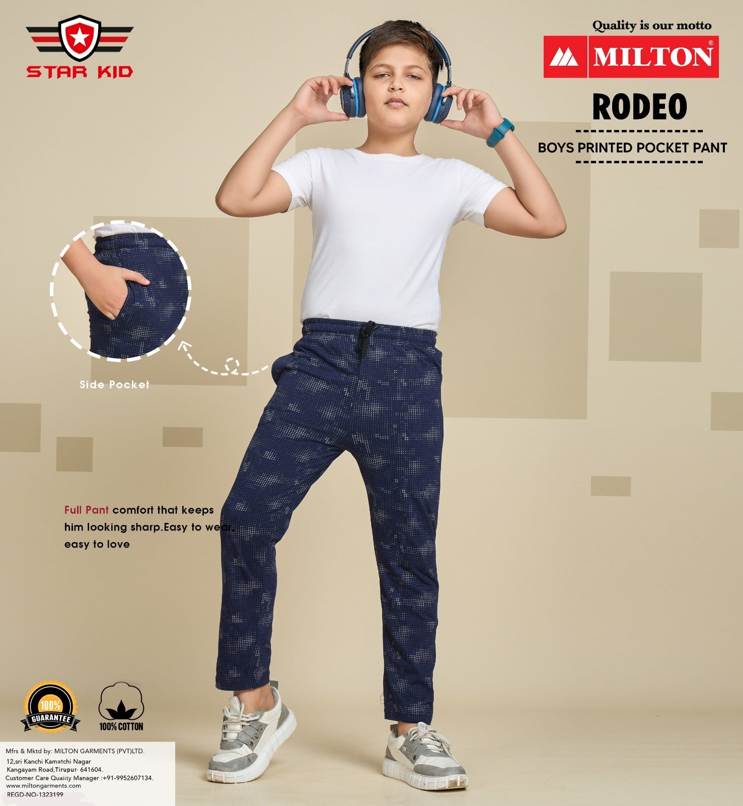 Boys cargo pant